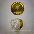 VOID holographic tamper evident seal labels 3D laser hologram security packaging stickers